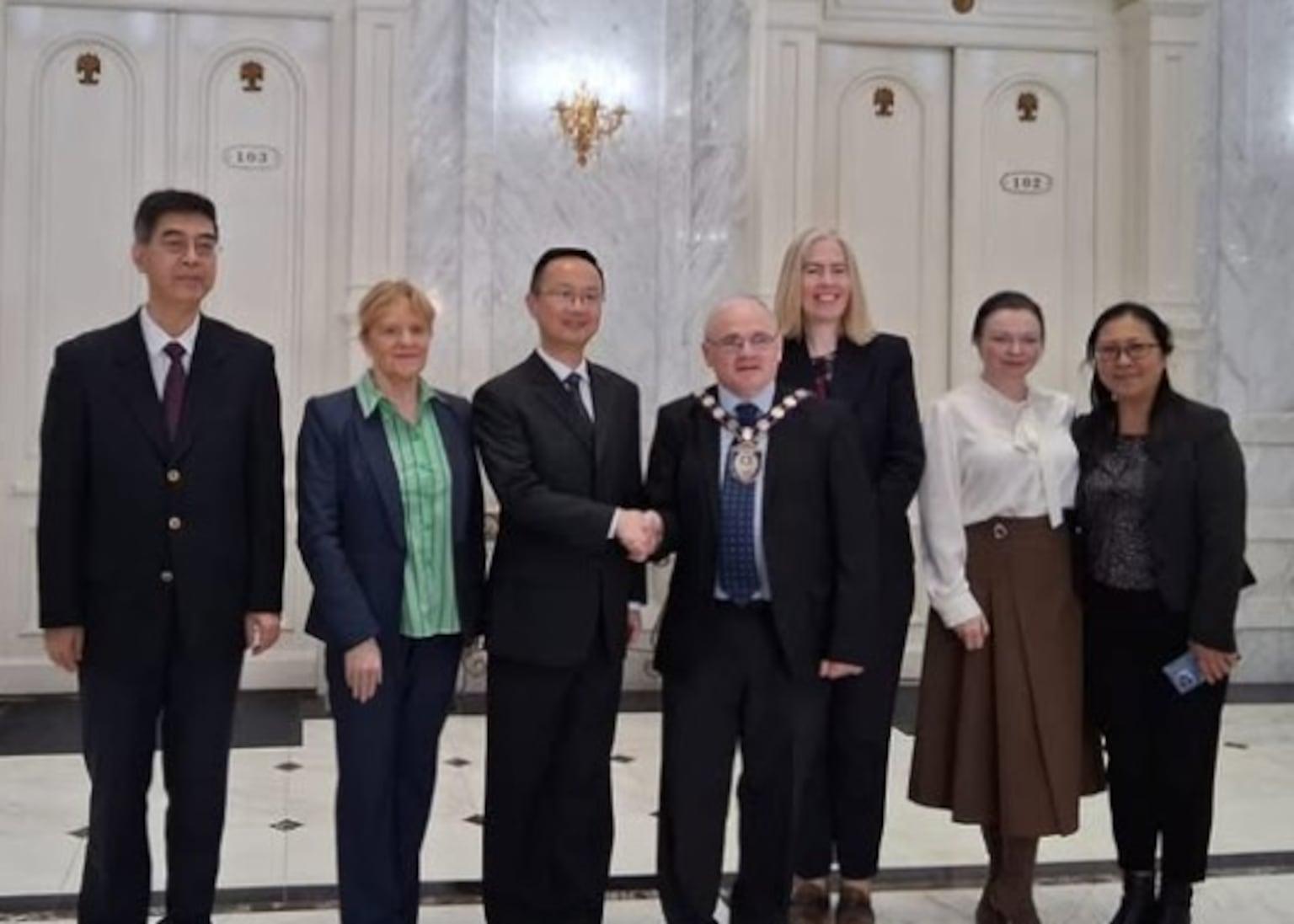 Row over China visit cited in Israel trip debate