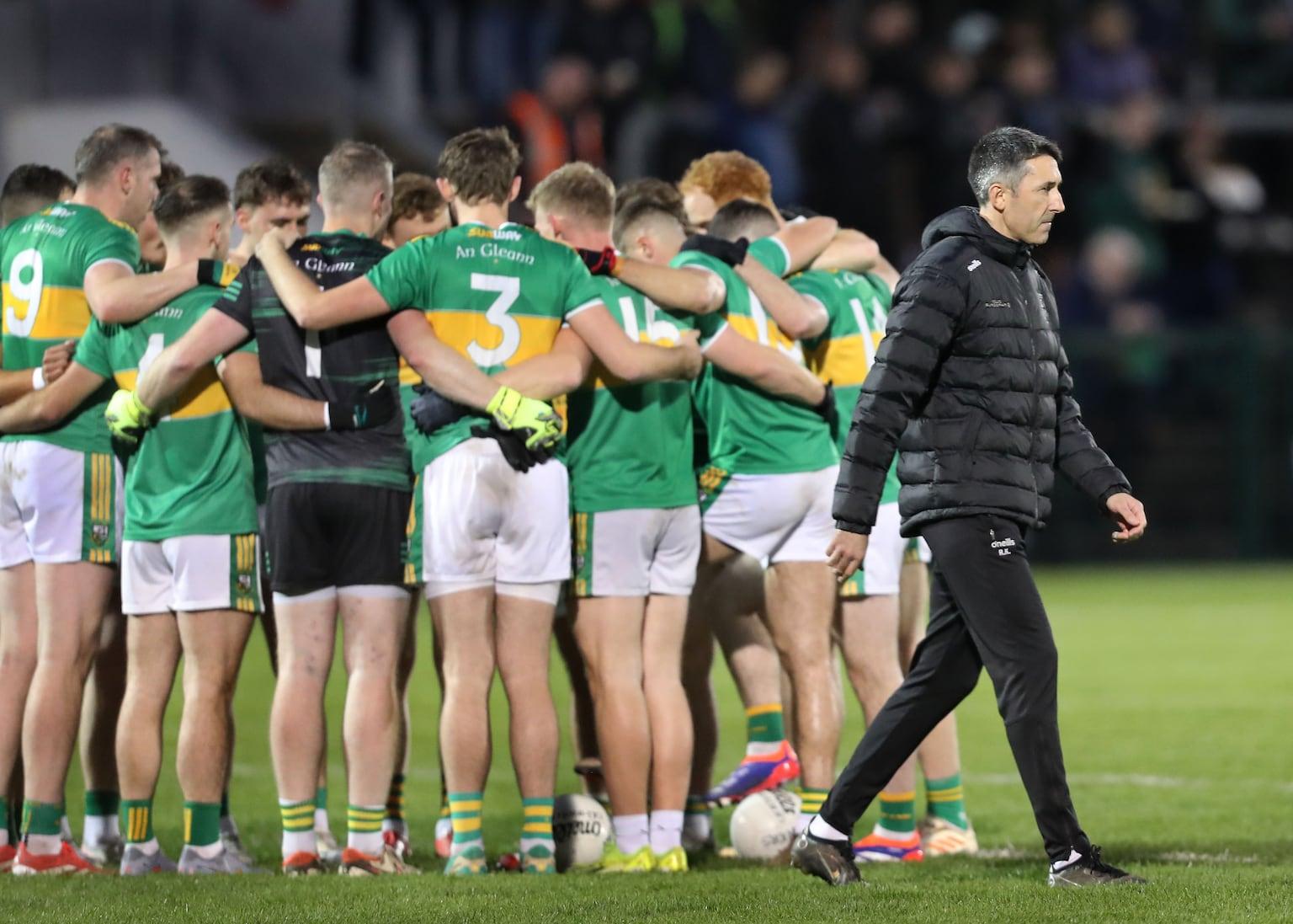 Rory Kavanagh departs as Glen manager after one season