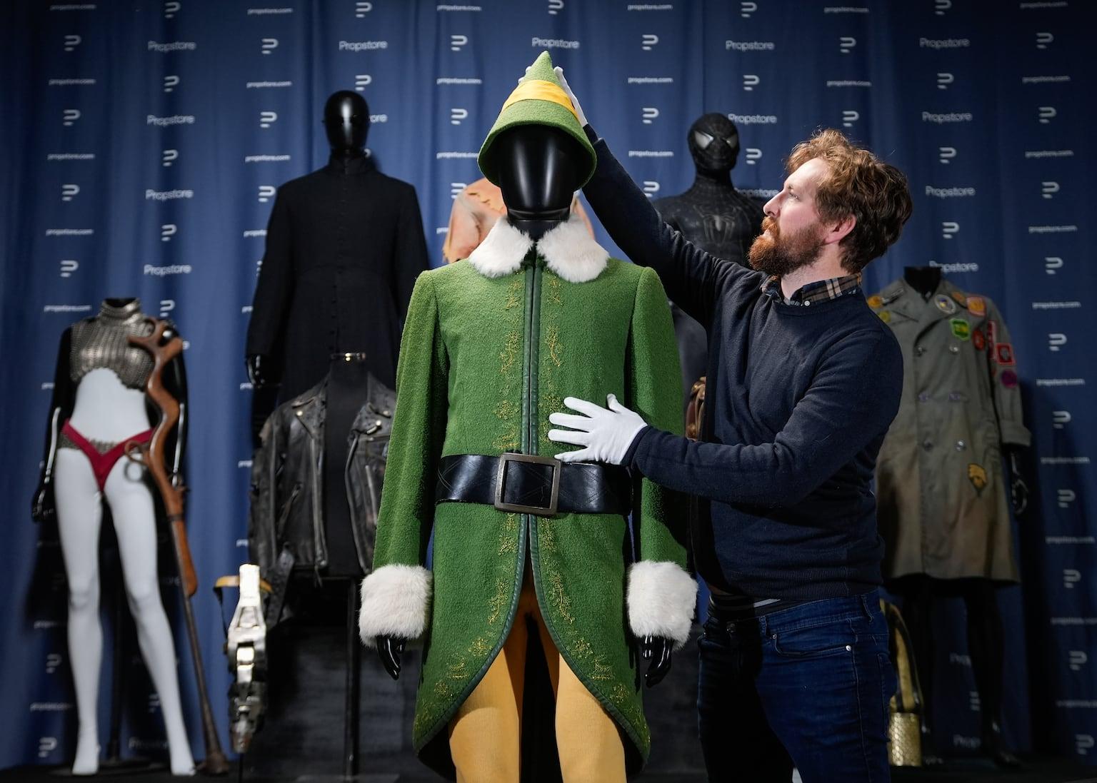 Propstore auction features Elf costume, Star Wars blaster
