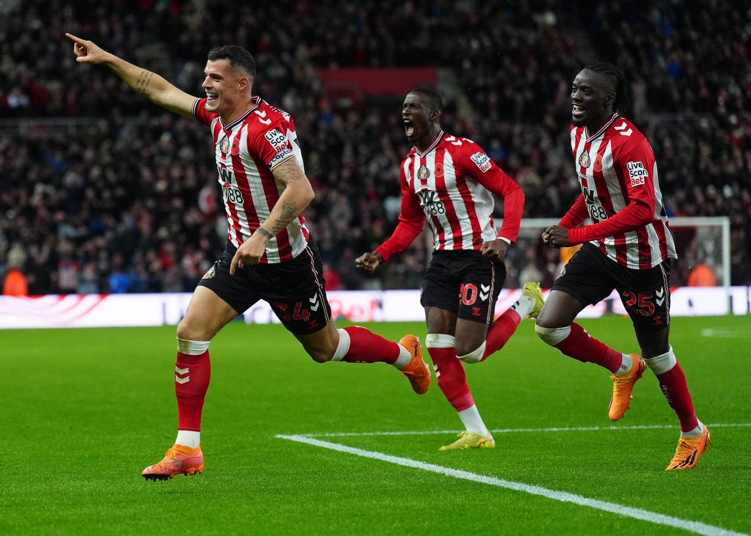 Xhaka Earns Sunderland Draw Against Everton