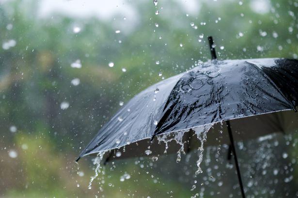 Status Yellow Rain Warning Persists in Six Counties