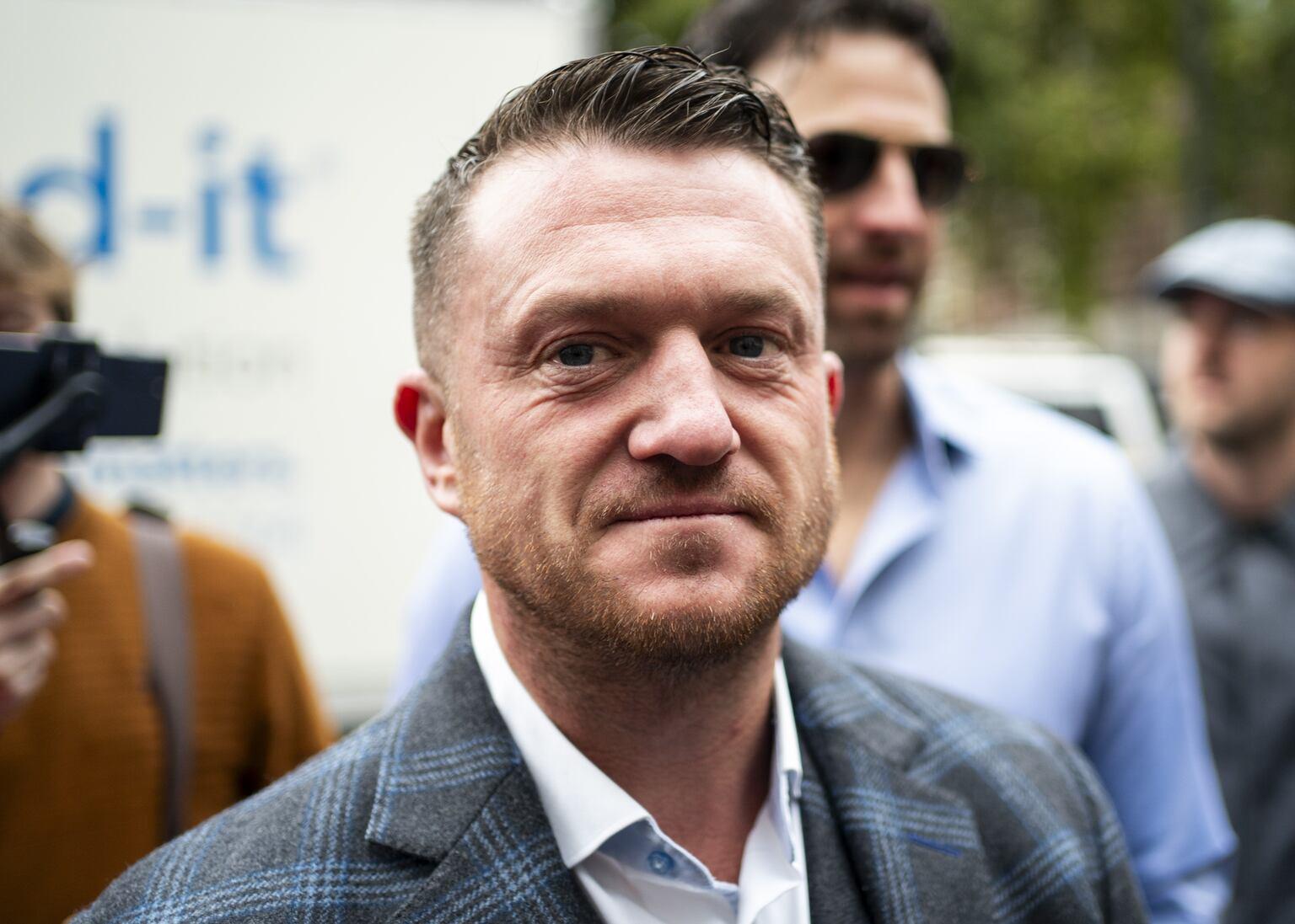 Tommy Robinson cleared over phone PIN refusal case