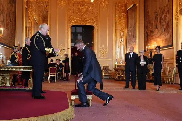 David Beckham Knighted by King Charles III