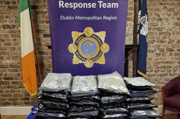 Man arrested after €690k drugs seized in Dublin raid